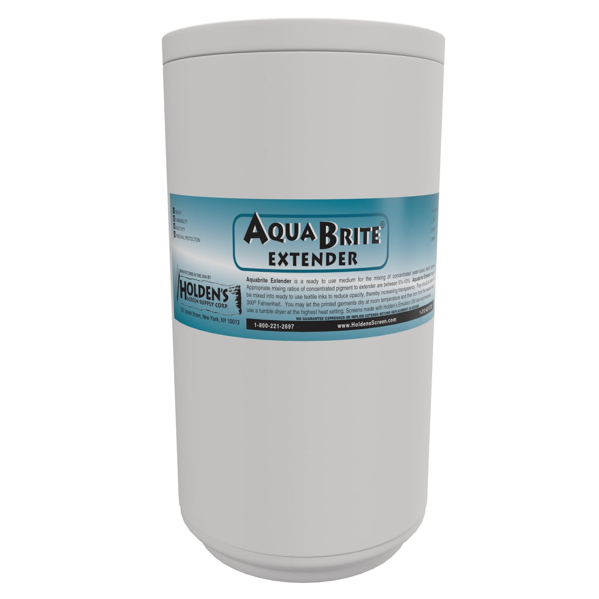 AquaBrite Extender Concentrated Water-Based Pigments - Extender Concentrated Water-Based Pigments, Clear Mixing Base, Textile Printing Supply (8Oz)