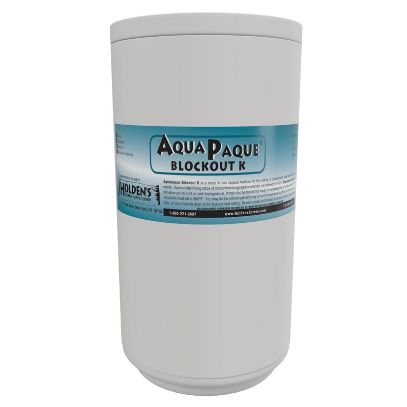 AquaPaque Blockout Ink For Fabrics K Blockout Ink For Fabrics - Opaque Base For Concentrated Screen Printable Pigments, Dark Fabric Printing (Pint)