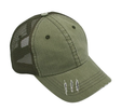 Jean Cap Cotton Polyester Fabric - Army, Adjustable (1 Unit)