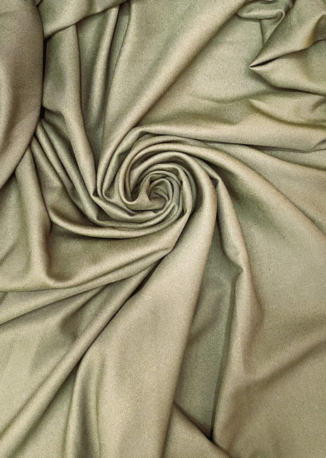 Gabardine Polyester Gabardine Fabric - Army Green, 59/60" Width (1 Yard)