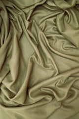 Gabardine Polyester Gabardine Fabric - Army Green, 59/60" Width (1 Yard)