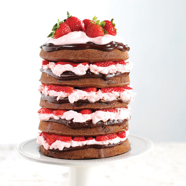 Wilton Easy Layers 5-Piece Layer Cake Pan Set, 6-Inch