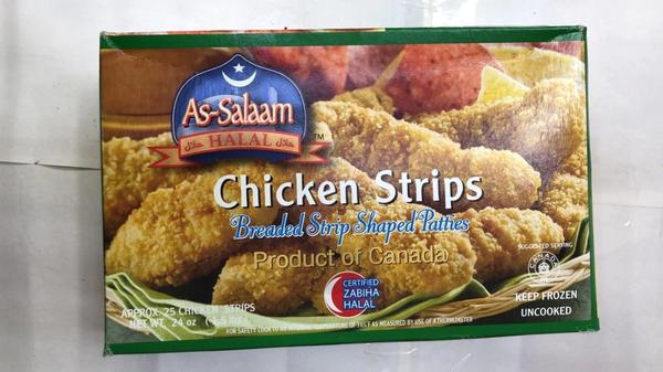 As-Salaam Chicken Strips Family Pack 1.3 Lb