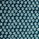 Swim Knit Mint Asian Small Floral Fabric
