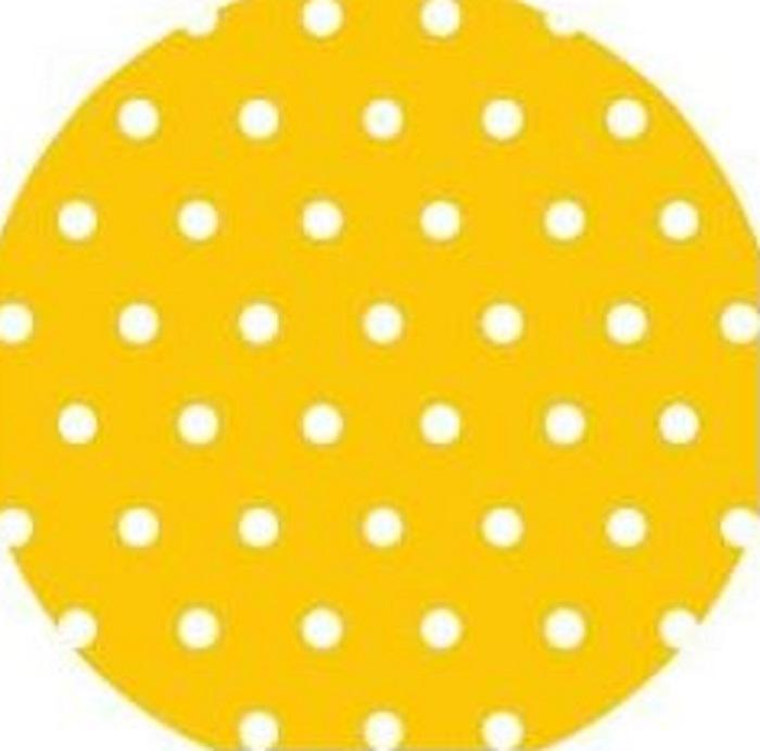 Vent Hole Vinyl Fabric - Yellow, 20" Width (1 Foot)