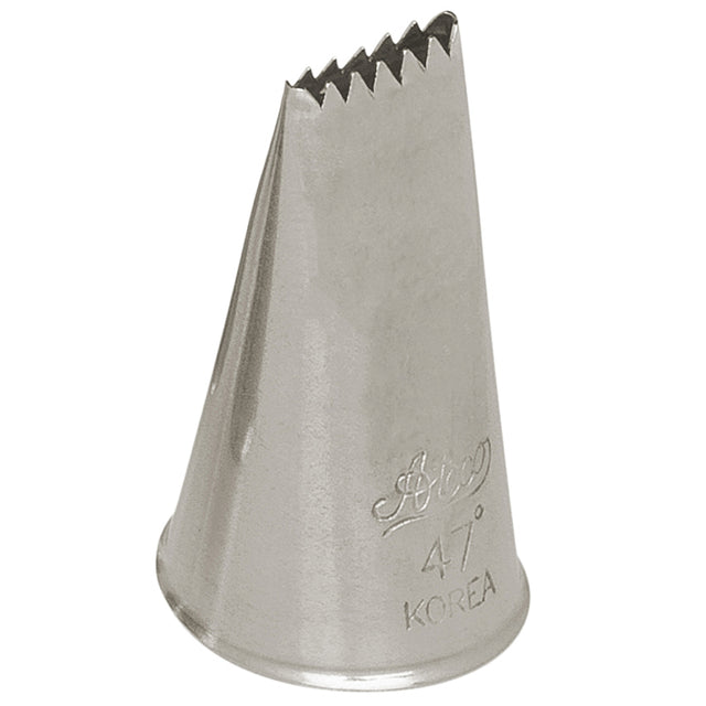 Ateco Basketweave Pastry Tube # 47' w/Degree