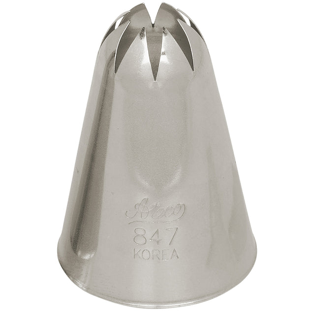 Ateco Pastry Tube Closed Star # 847