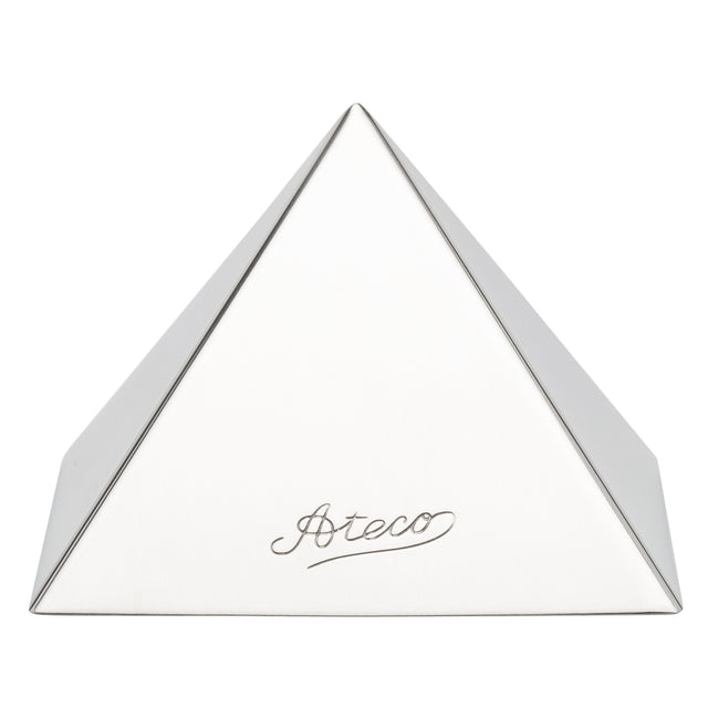 Ateco Pyramid Dessert Mold Stainless Steel, 3.5" Base x 3" High