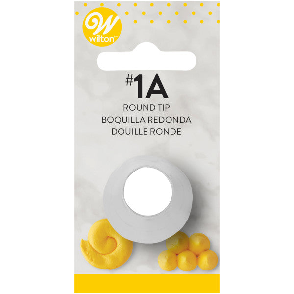 Wilton #1A Large Round Cake Decorating Tip