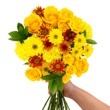 Autumn Delightful Flower Bouquets Fresh Seasonal Bulk Arrangement Set