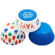 Wilton Blue, Polka Dot and It's Your Day Baking Cups, 75-Count