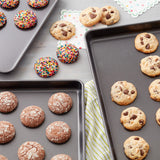 Wilton Perfect Results Premium Non-Stick Bakeware Mega Cookie Baking Set, 3-Piece