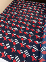 Polyester Jacket Fabric Printed Graphic
