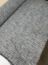 Bouclé Tweed Blend Black White