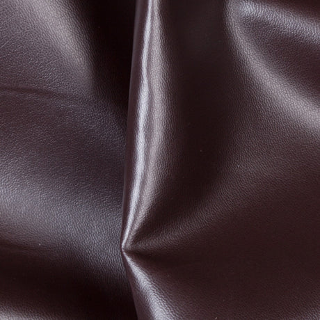 Soft Skin Faux Leather Vinyl Fabric - 100 Percent Polyester Faux Leather Fabric, Solid Color, 54" Width (1 Yard)