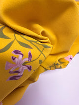 Polyamide Elastane Floral Knit