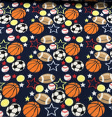 Polyester Assorted Anti-Pill Fleece Fabric - Assorted Print, 58-60 Inches Width