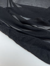Black Stretch Polyamide Interlining