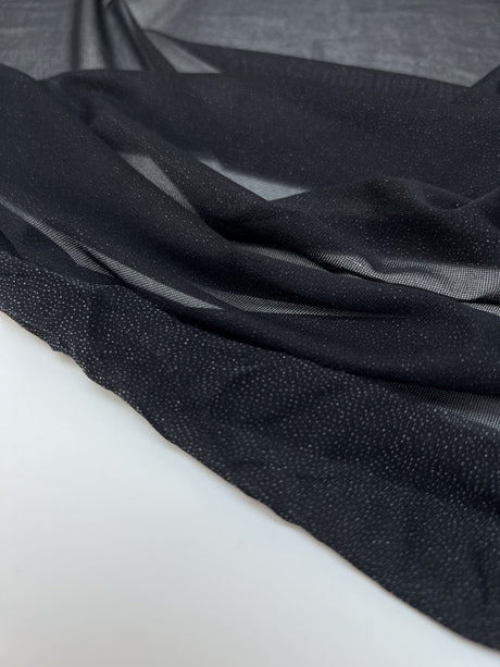 Black Stretch Polyamide Interlining