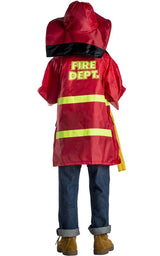 Fire Fighter Role Play Dress Up Costume Set