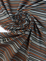 Polyamide Jacquard Striped Fabric