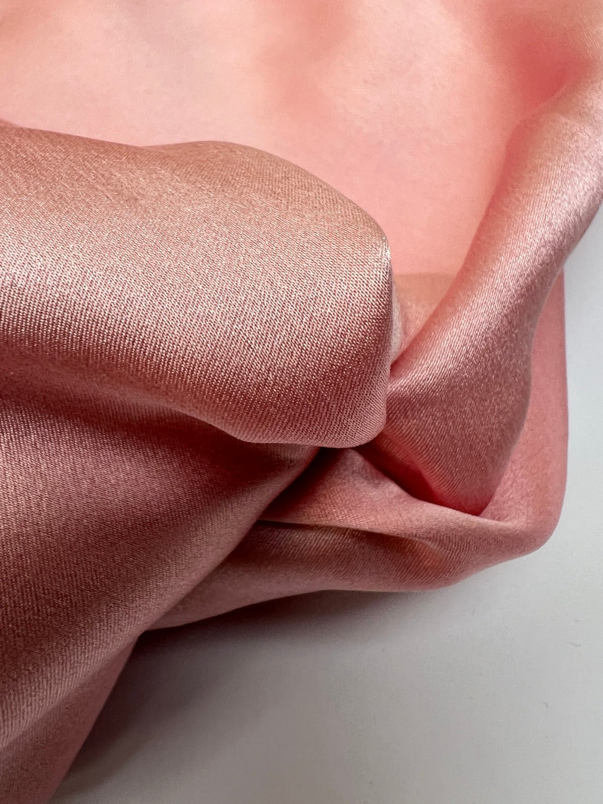 Silk Sateen Pink Shades Fabric