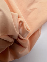 Polyester Crinkled Woven Orange Stretch