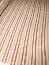 Cotton Flammé Striped Fabric