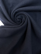 Bonded Wool Acrylic Coat Fabric Blue
