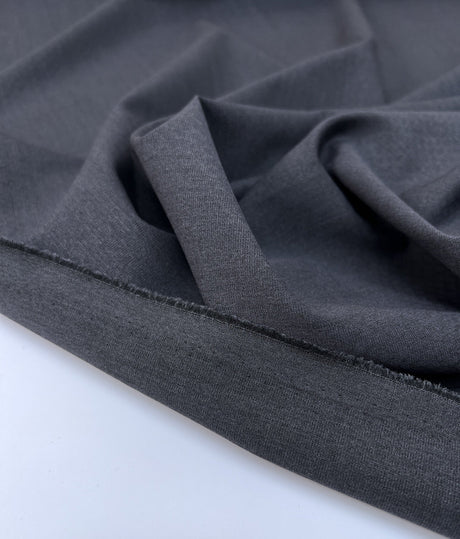 Italian Melange Suiting Fabric Shades Of Gray