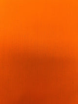 Polyester Cotton Melange Orange Fabric