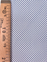 Printed Polyamide Elastane Knit Blue White