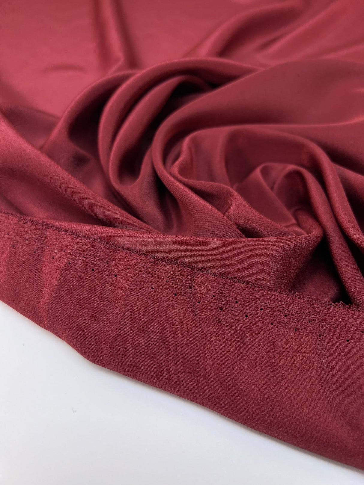 Red Polyamide Woven Fabric