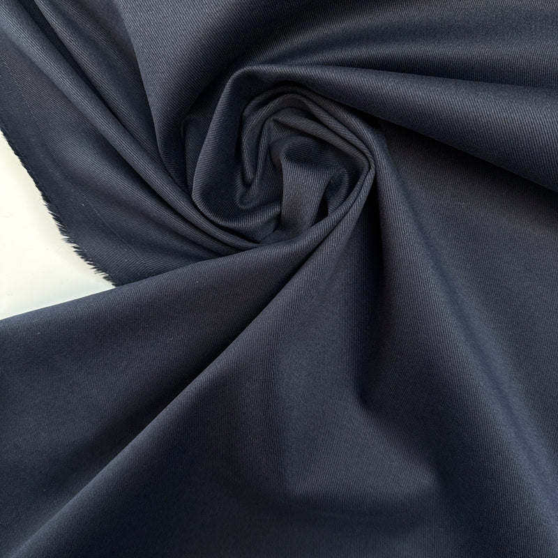 Cotton Gabardine Stretch Blue