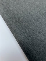 Virgin Wool Twill Gray Blue