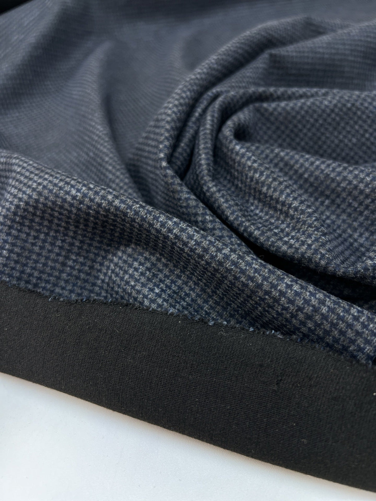 Polyamide Elastane Houndstooth Knitted Fabric