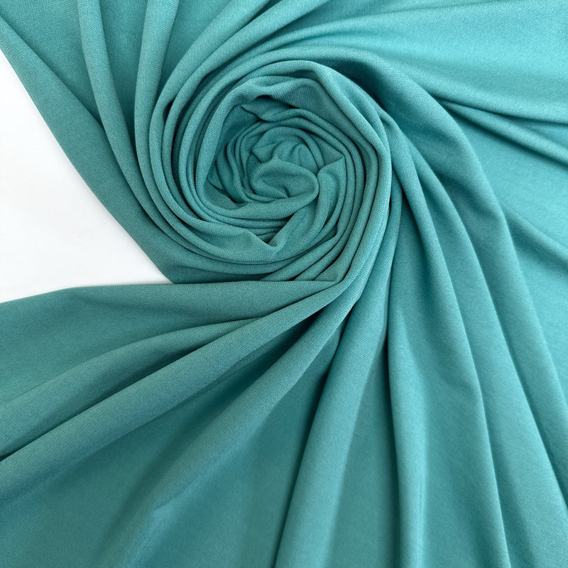Viscose Elastane Knit Striped Green