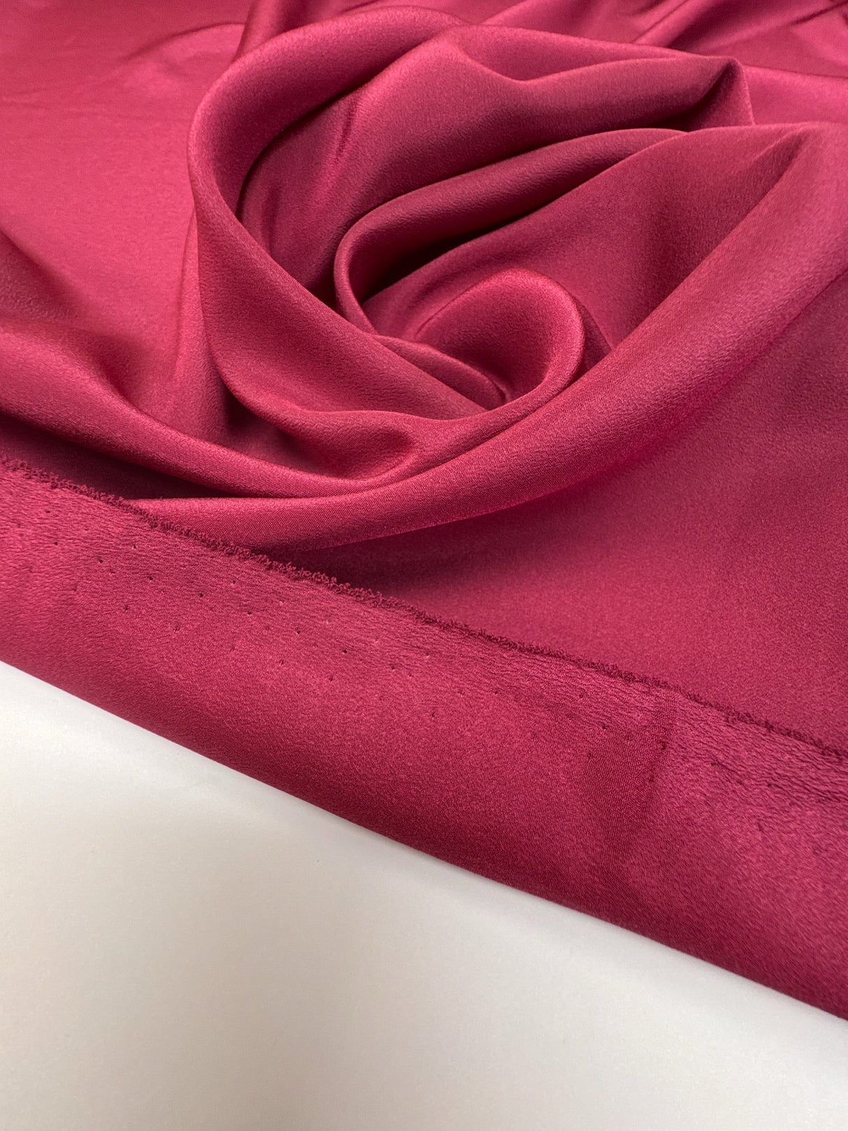 Pink Polyamide Crepe