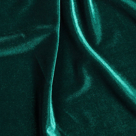 Stretch Velvet Spandex Fabric - 4-Way Stretch, 60" Width, 360 GSM (1 Yard)