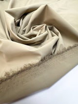 Polyamide Elastane Ripstop Checked Gray Beige