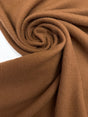 Brown Wool Polyamid Twill