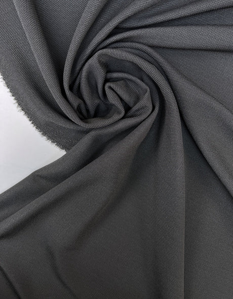 Viscose Blend Knitted Fabric Gray