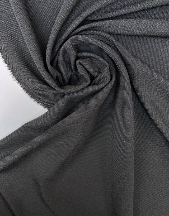 Viscose Blend Knitted Fabric Gray