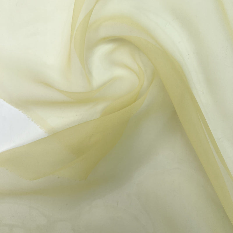 Polyamide Organza Yellow Green Shade