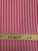 Silk Crepe Pink Striped