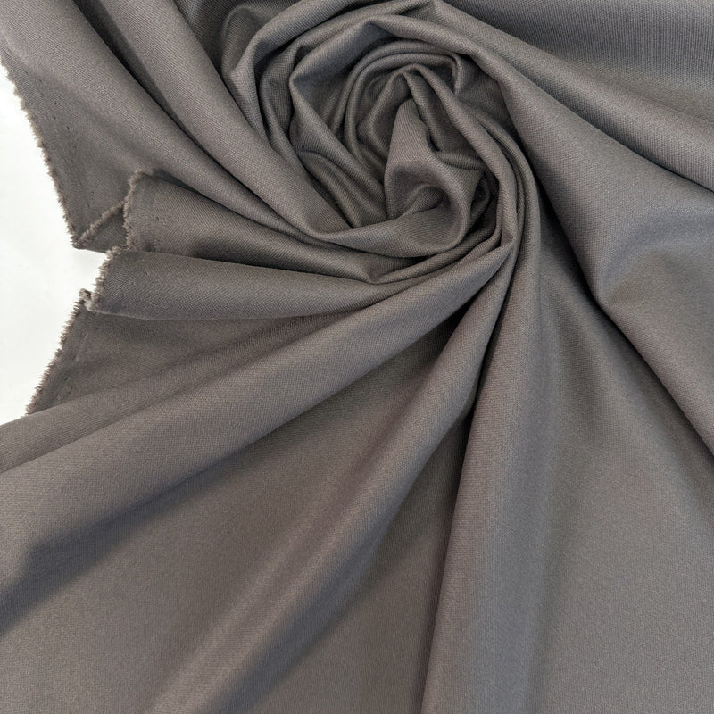 Polyester Viscose Stretch Knit Gray