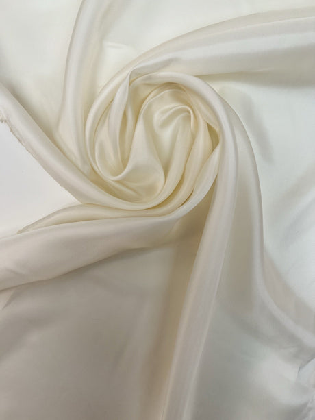 Viscose Twill Lining White Yellow