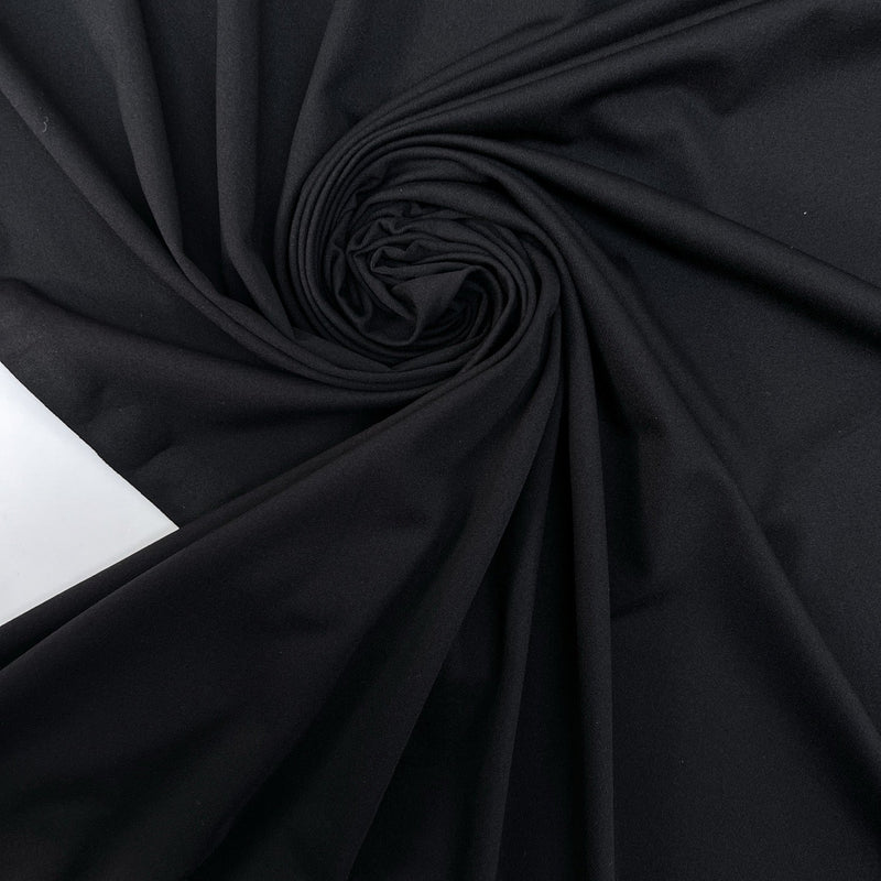 Black Polyamide Stretch Knit