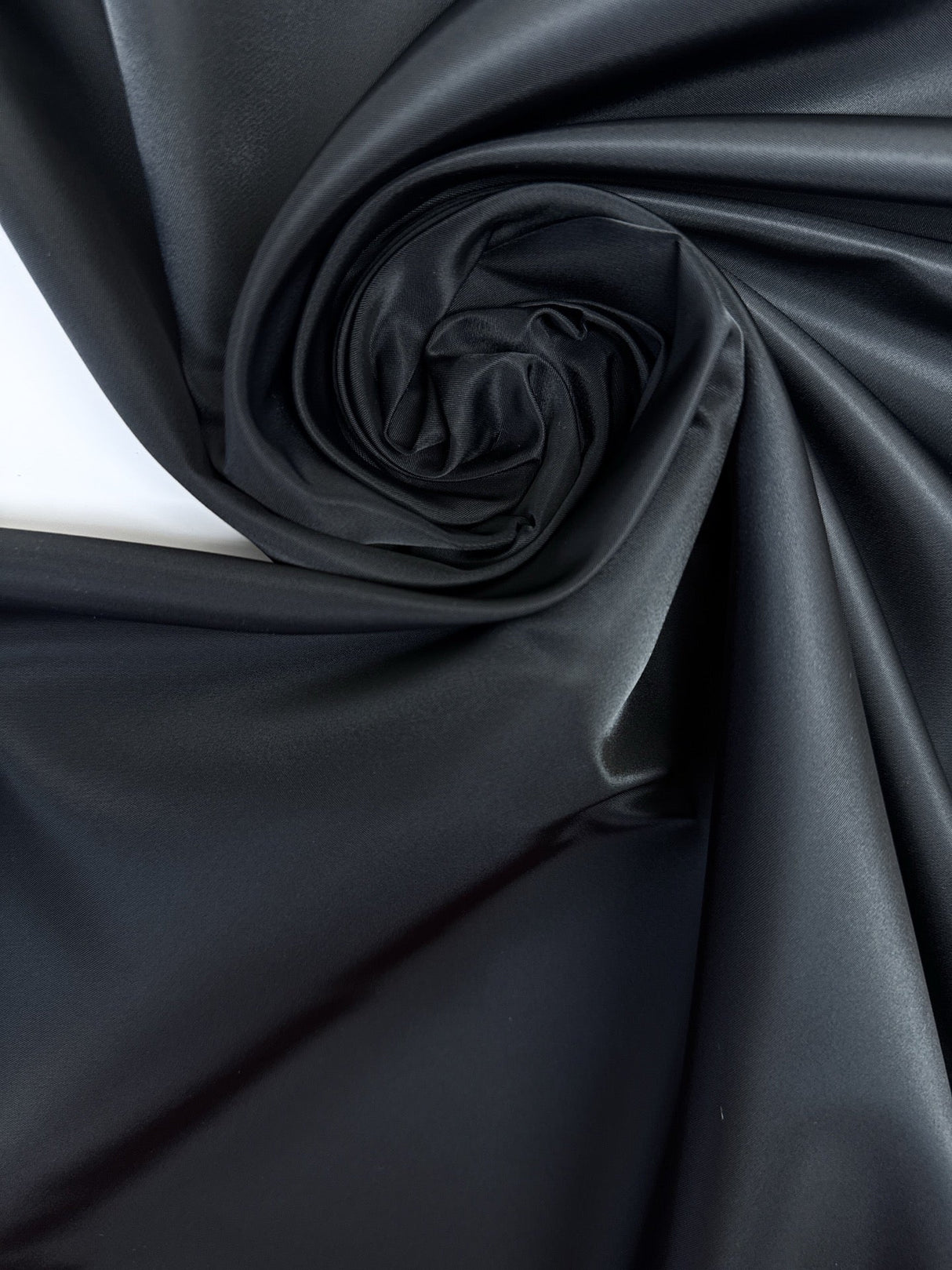 Polyamide Satin Twill Black