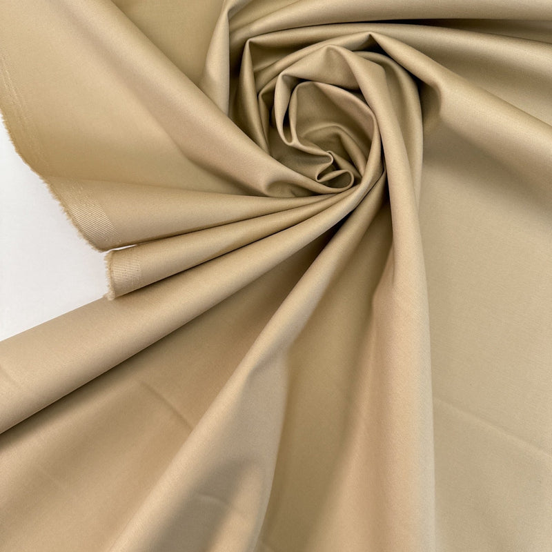 Viscose Elastane Crepe Beige